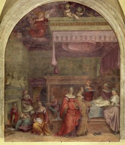 De geboorte van de Maagd, 1514